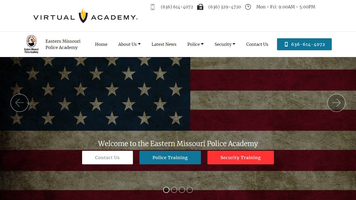 Home - Official Website of the Eastern Missouri Police Academy